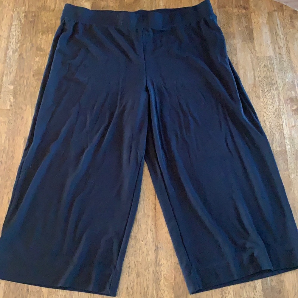 Women’s Time and Tru black knit pants six 2X